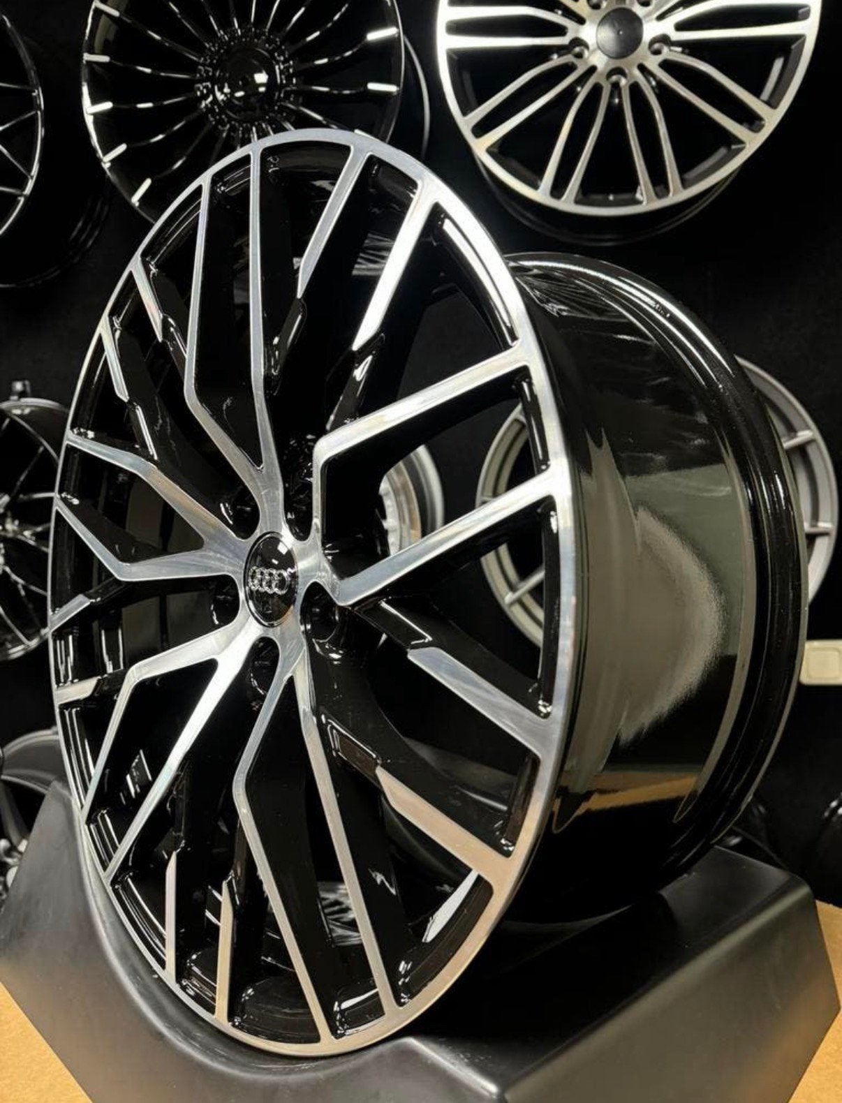 19 inch velgen voor Audi RS R8 5x112 A3 A4 A6 Q2 Q2 VW Golf, Auto-onderdelen, Banden en Velgen, 19 inch, Velg(en), Nieuw, Ophalen of Verzenden