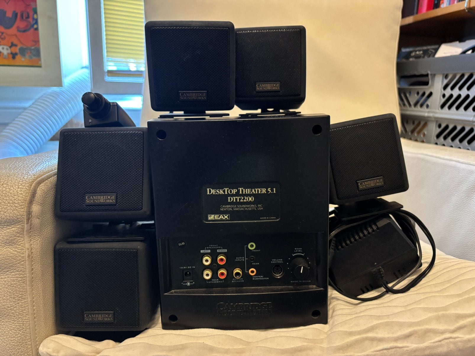 Desktop theater 5.1 DTT2200, Ophalen, Zo goed als nieuw, Audio