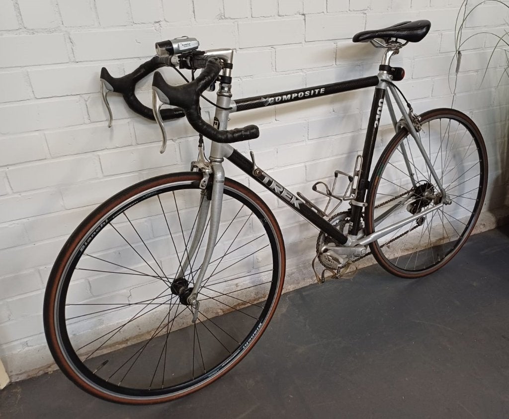 Trek Composite 2100 racefiets, Fietsen en Brommers, Fietsen | Racefietsen, Gebruikt, Heren, Overige merken, 10 tot 15 versnellingen