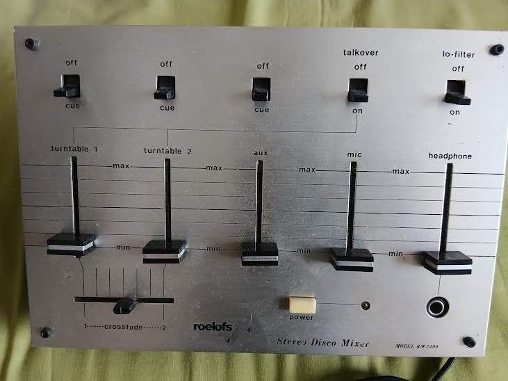 Stereo Mixer van het merk Roelofs, model RM2400, Ophalen of Verzenden, Gebruikt, Microfooningang