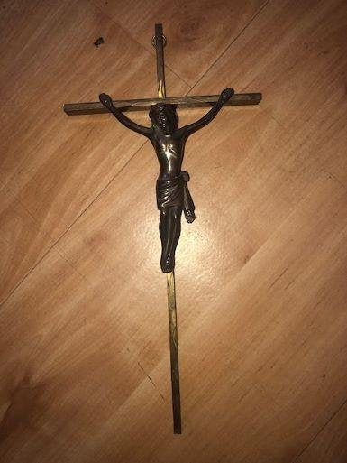 religie kruis kruisje jezus christus ongeveer 25 / 12,5 cm, Ophalen