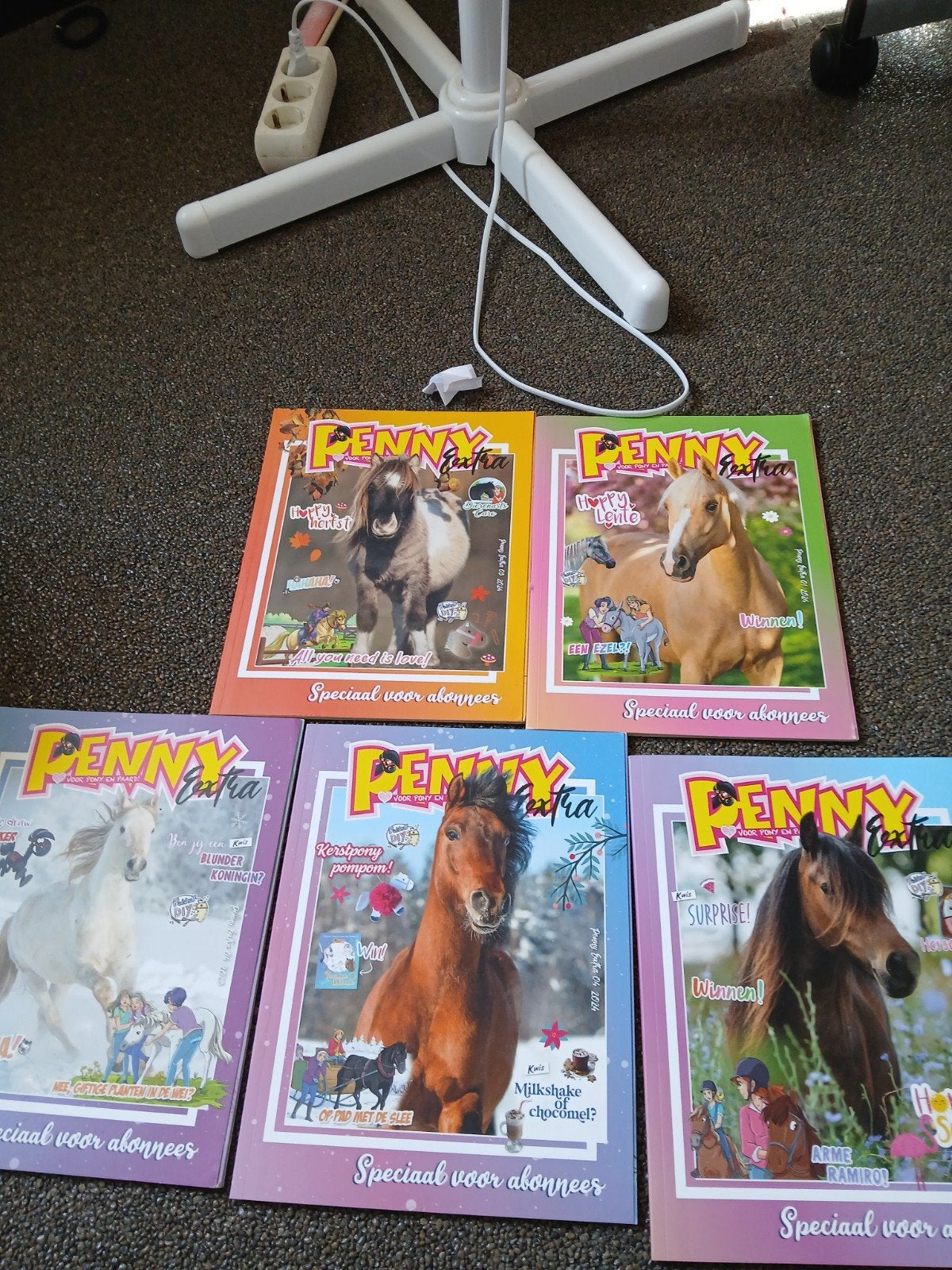penny tijd schrift set zonder poster, Ophalen, Zo goed als nieuw