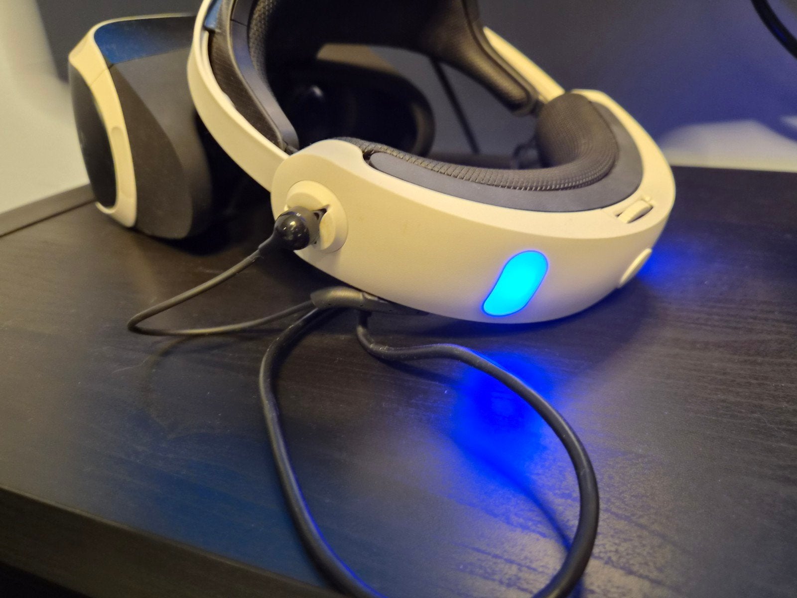 PlayStation VR V2 met PS4 Slim en 6 games, Ophalen, Gebruikt, VR-bril, Sony PlayStation