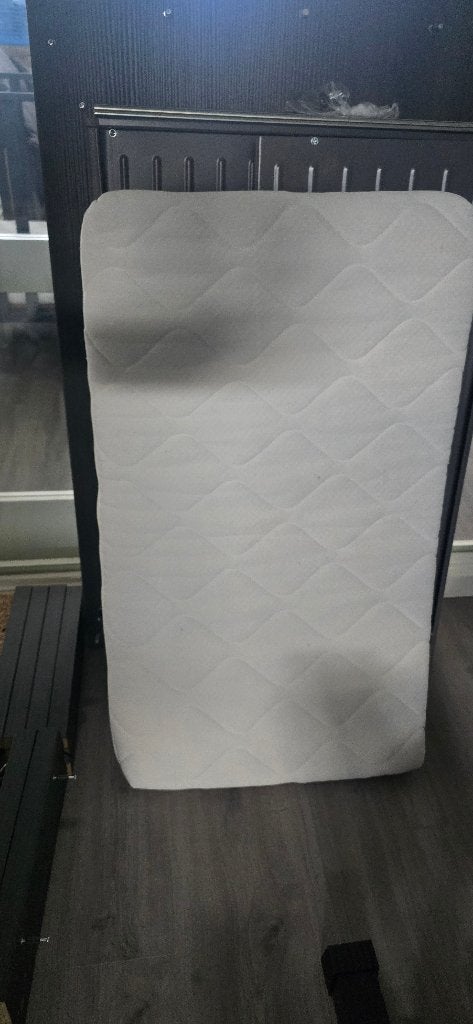 Baby Matras voor Ledikant of Wieg Wit, Ophalen, Zo goed als nieuw, Ledikant