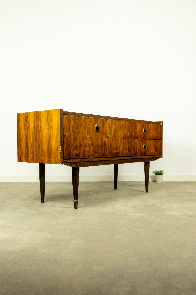Prachtig vintage tv meubel, Huis en Inrichting, Ophalen, Zo goed als nieuw, Minder dan 100 cm, 25 tot 50 cm