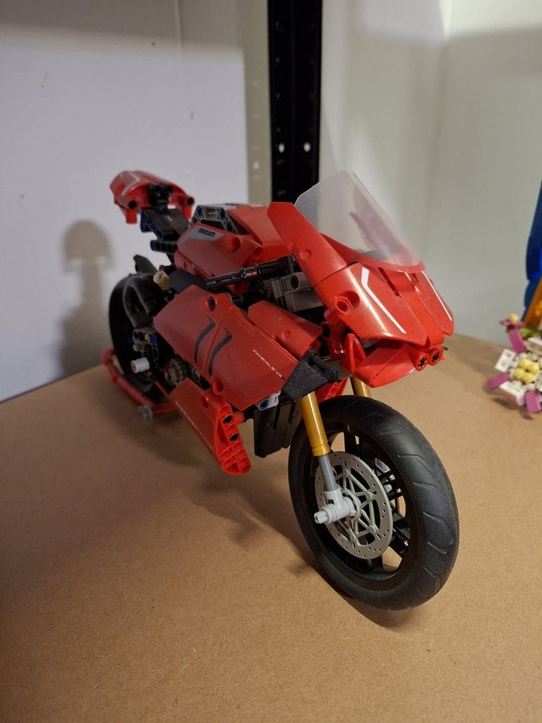 Lego Technic Ducati Panigale V4 R 42107, Kinderen en Baby's, Speelgoed | Duplo en Lego, Ophalen, Lego, Compleet, Zo goed als nieuw