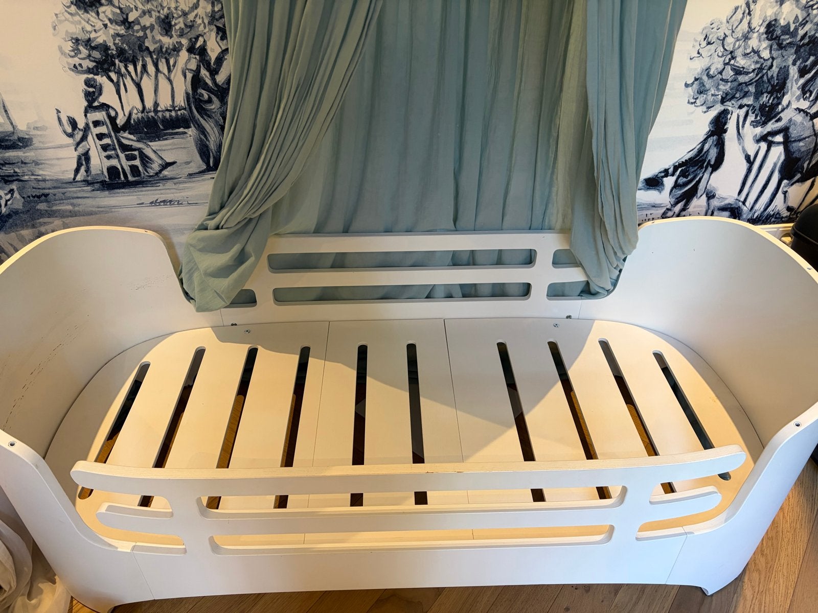 Leander Classic Meegroeibed 70x150 cm 0-7 Jaar, incl matras, Kinderen en Baby's, Kinderkamer | Bedden, Ophalen, Gebruikt, 70 tot 85 cm