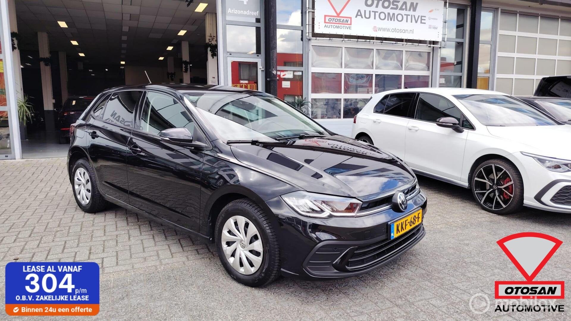 Volkswagen Polo 1.0 TSI Style Camera Keyless 29.000km! NAP, Gebruikt, 95 pk, Zwart, Bedrijf