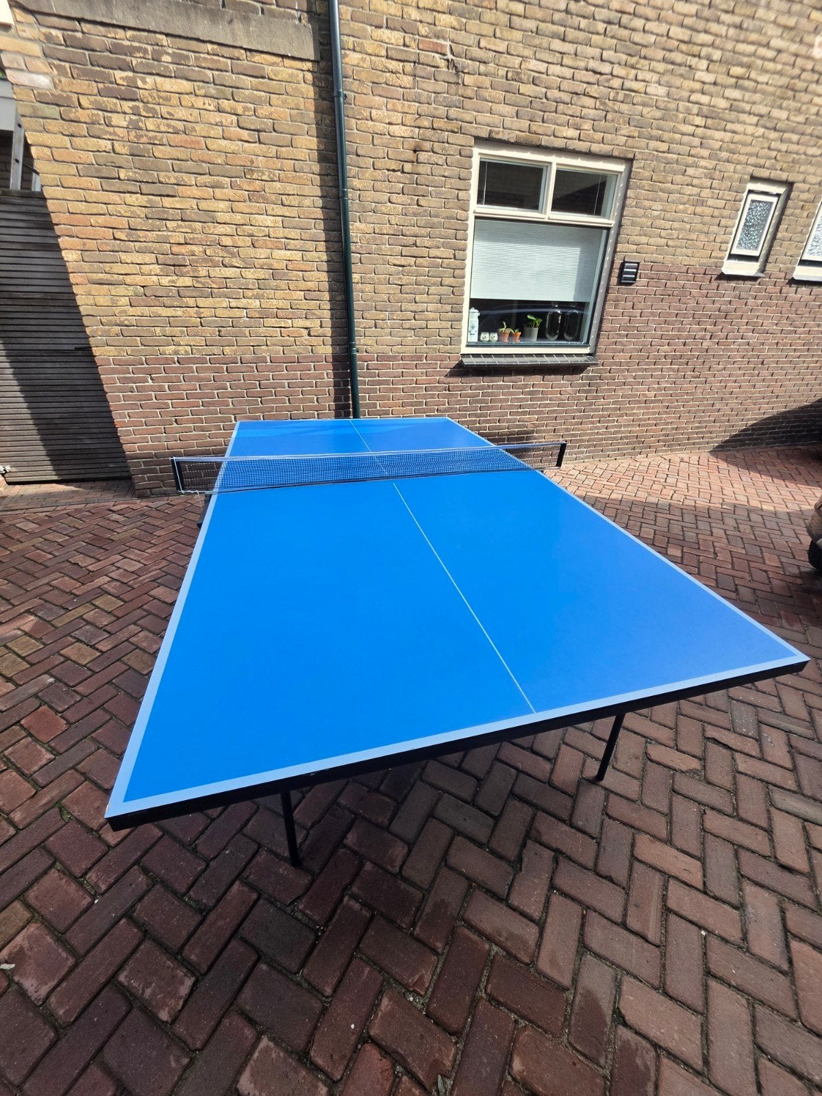 Sponeta S 1-13e tafeltennistafel | Inclusief hoes, Sport en Fitness, Ophalen, Gebruikt, Tafel Outdoor, Inklapbaar