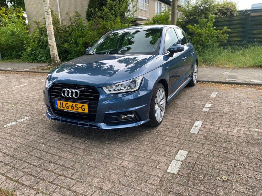 Audi A1 1.4 Tfsi 125pk 2016 Blauw, Auto's, Audi, Voorwielaandrijving, 125 pk, A1, 4 cilinders