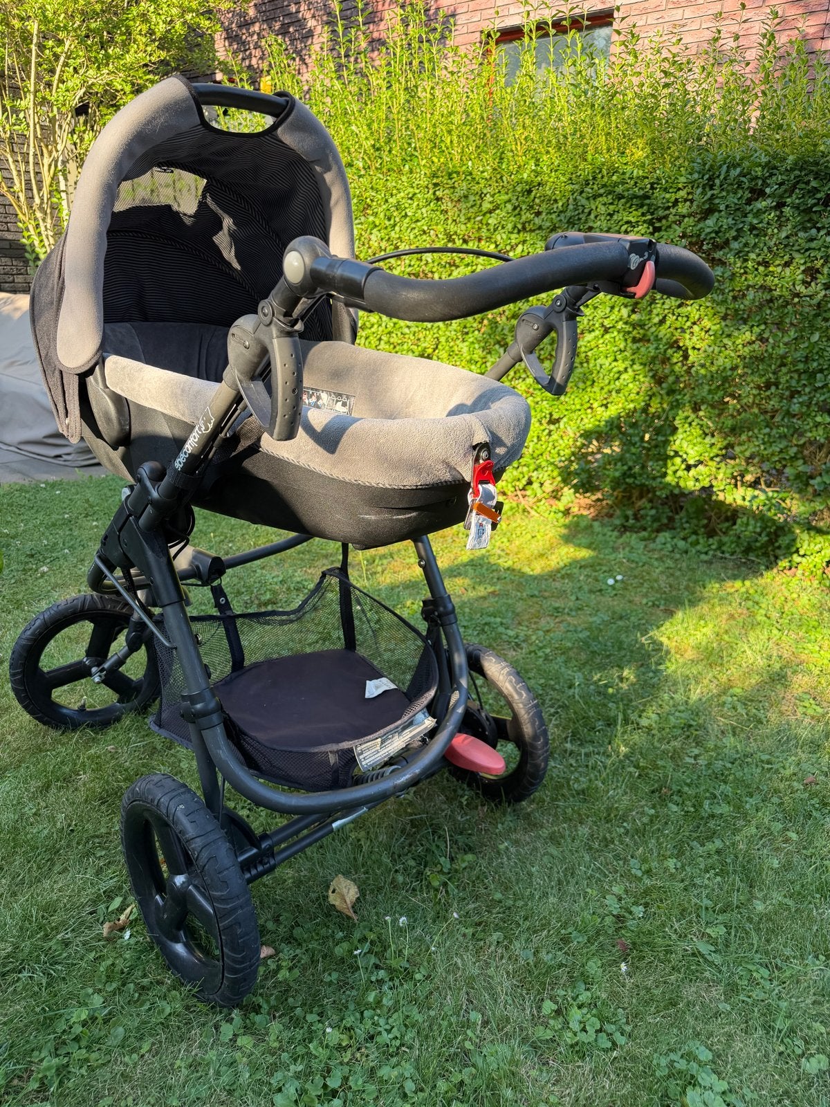 Bébé Confort High Trek 3-in-1 Buggy with carrycot & footmuff, Kinderen en Baby's, Gebruikt, Combiwagen, Met reiswieg, Ophalen