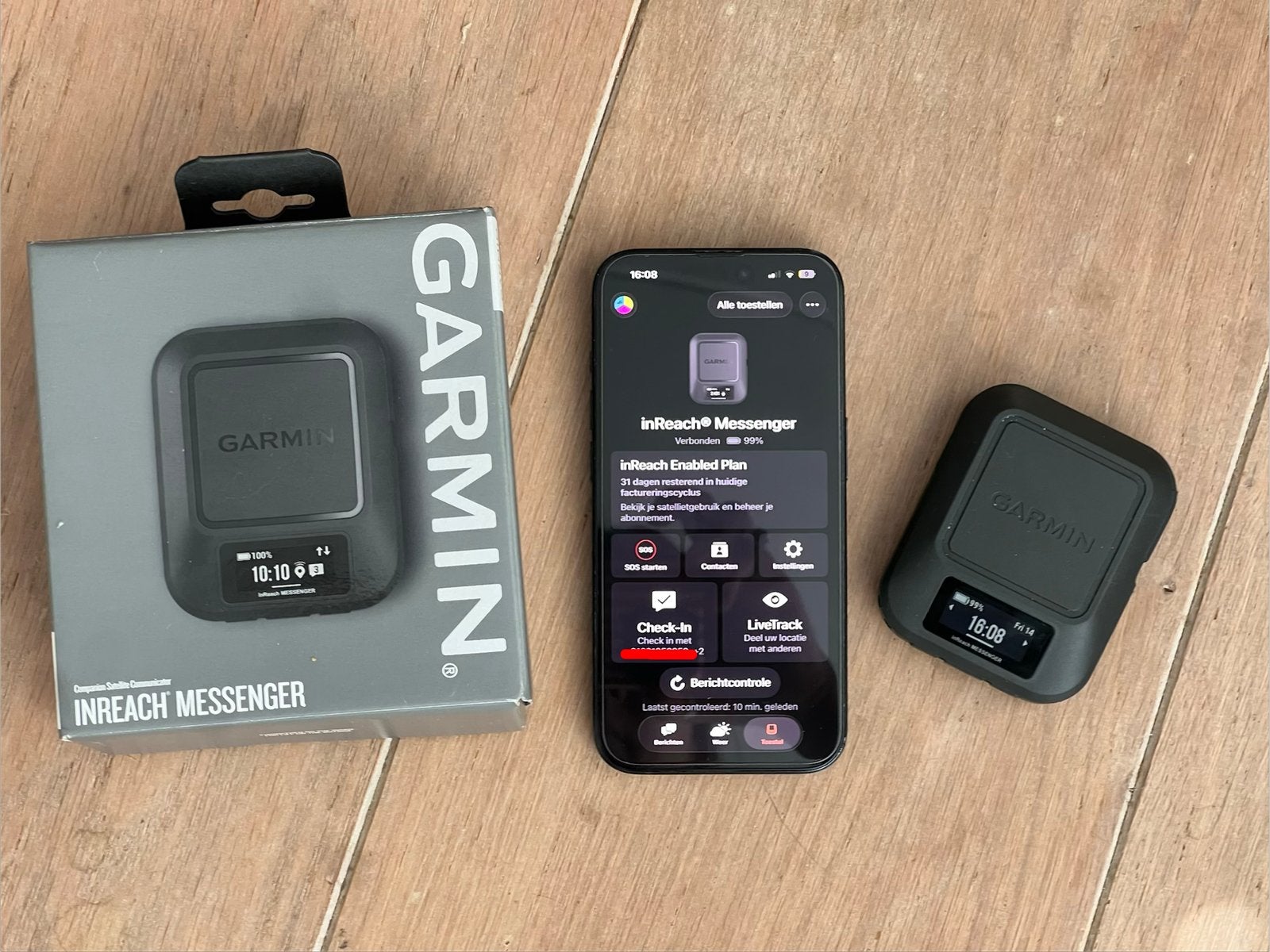 Garmin inReach Messenger - Te Huur €2,50, Ophalen, Nieuw