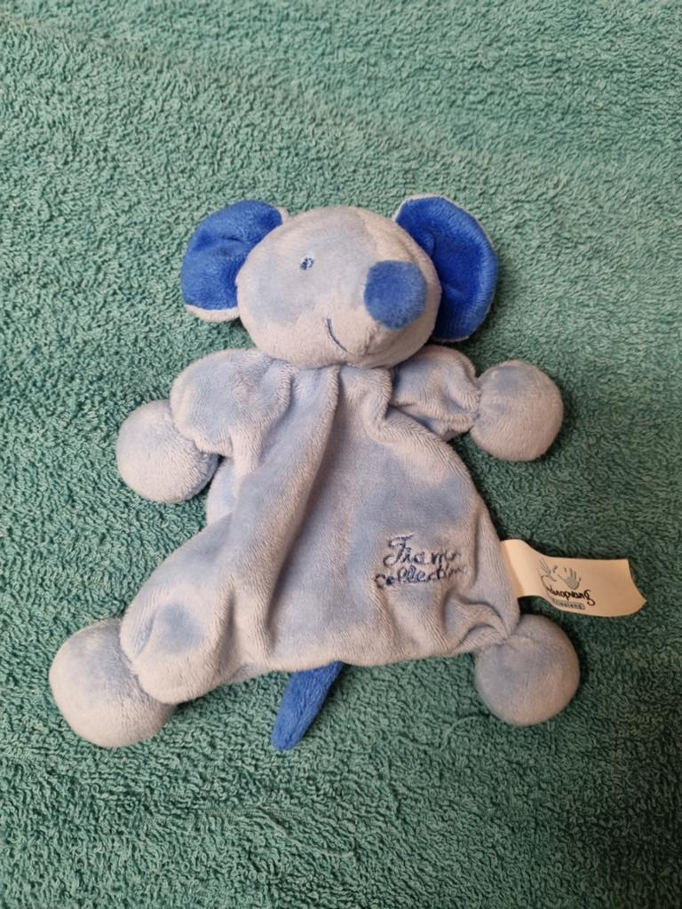 Tiamo blauwe muis knuffel nr 1, Ophalen of Verzenden, Overige typen