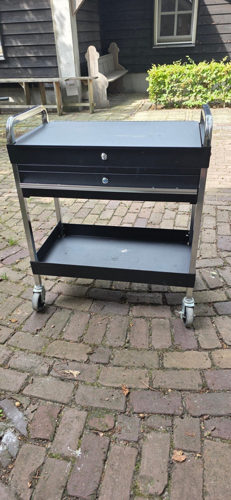Gereedschapswagen / Werkplaatswagen met lades, Doe-het-zelf en Verbouw, Ophalen, Gebruikt