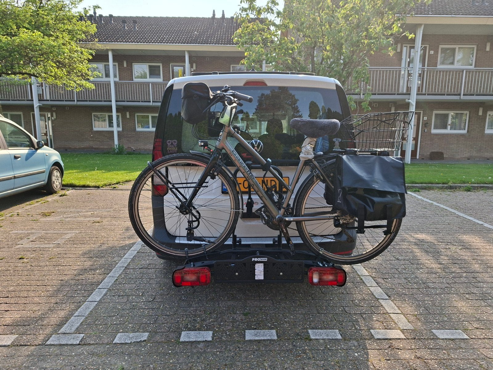 Fietsendrager nieuw, voor op de trekhaak, kantelbaar, Auto diversen, Fietsendragers, Ophalen, Nieuw, Trekhaakdrager