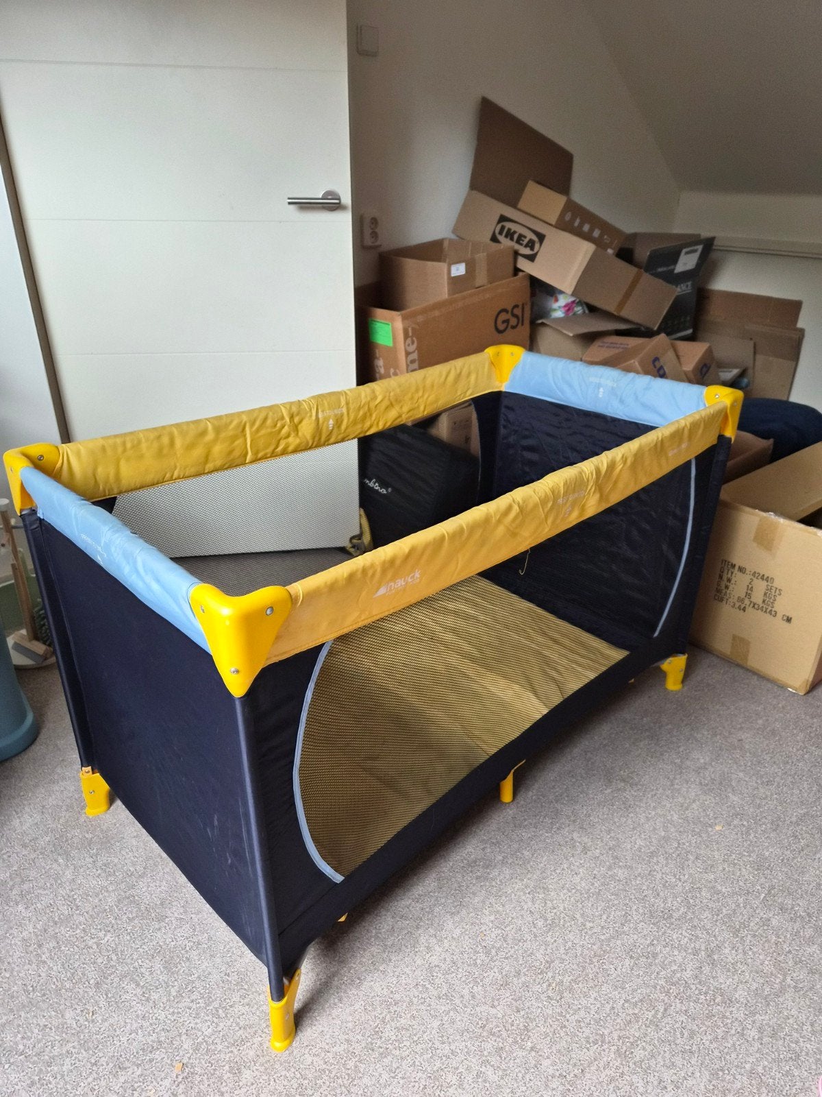 Campingbed, Ophalen, Gebruikt, Reisbedje