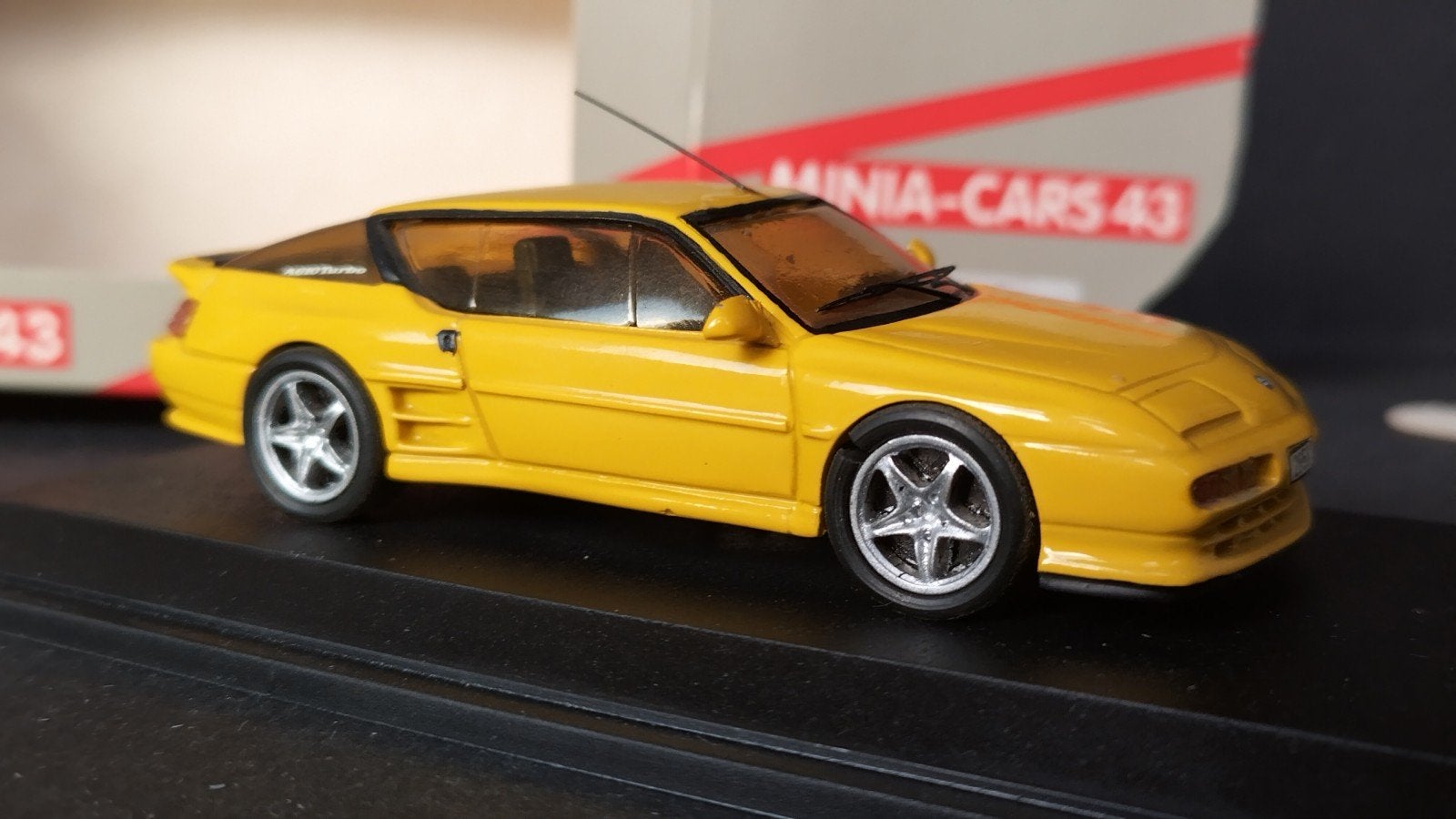 Renault Alpine A610 Turbo 1:43 Minicars 43 Pol, Overige merken, Auto, Verzenden, .