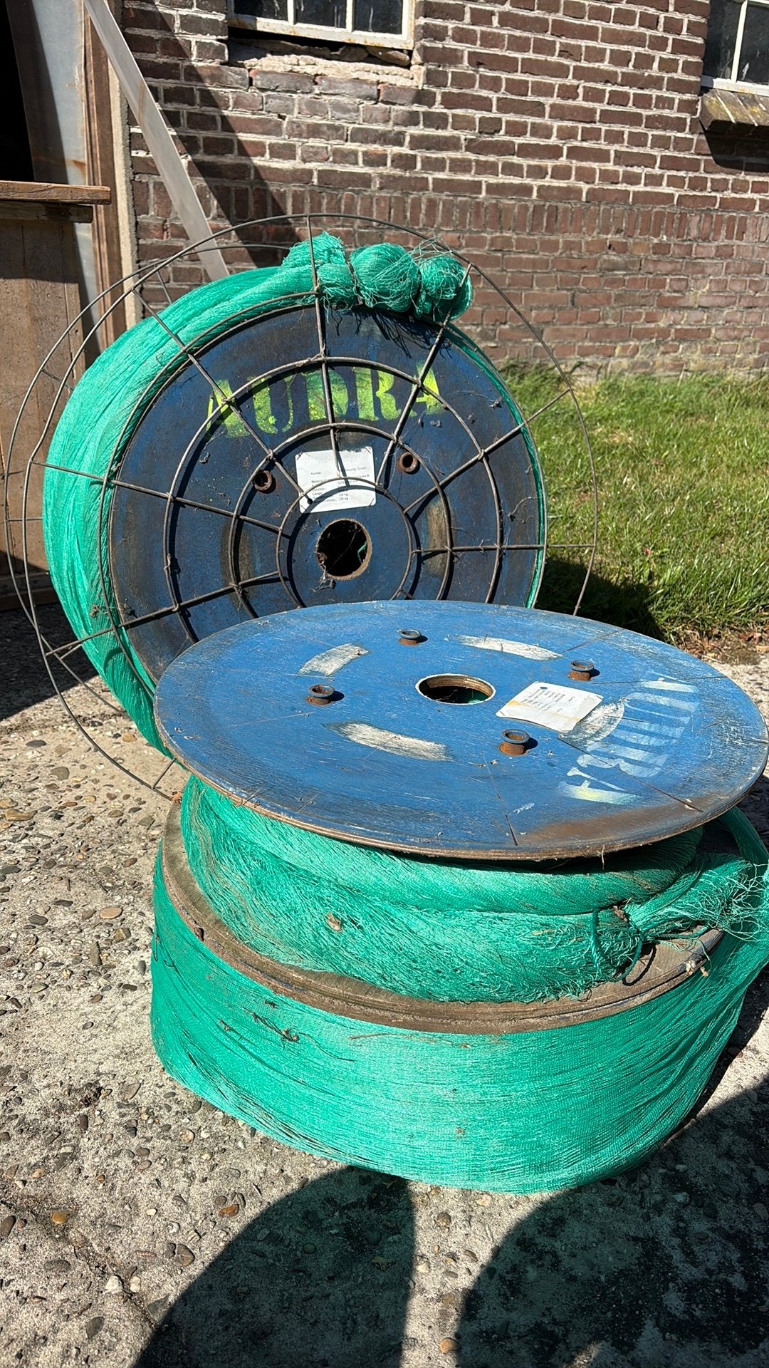 Proffessioneel vogelnet / tuinnet, Ophalen, Nieuw, 20 meter of meer, Draad