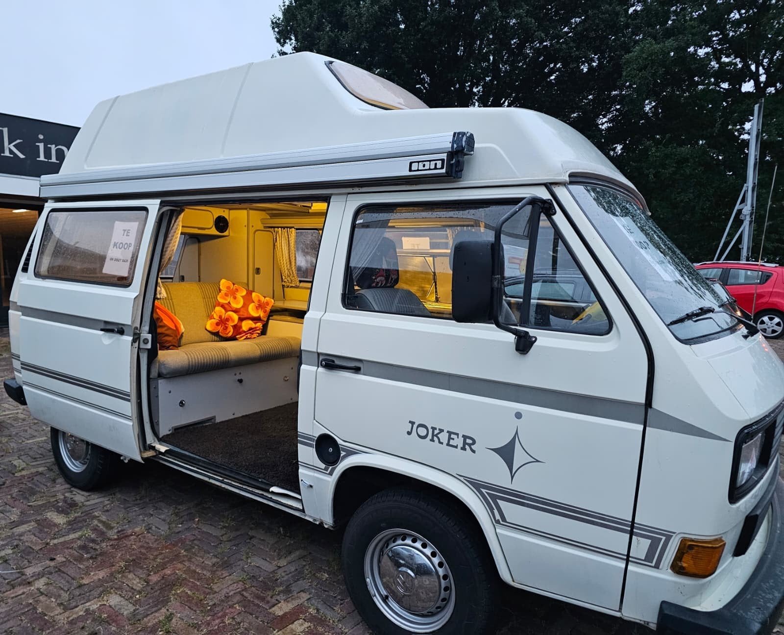 Volkswagen Joker 1989 Wit, Stof, Beige, Wit, Geïmporteerd