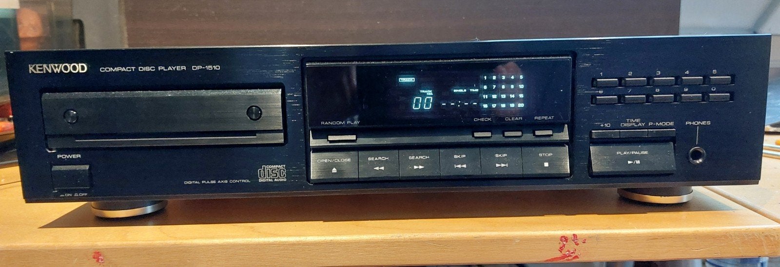 Kenwood Compact Disc Player DP-1510, Audio, Tv en Foto, Ophalen of Verzenden, Overige merken