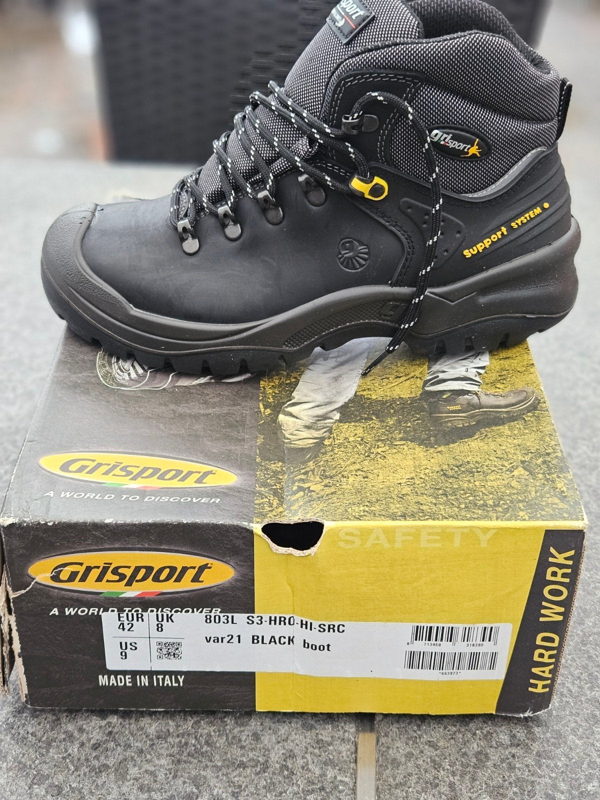 Nieuwe Grisport S3 Veiligheidsschoenen - Maat 42, Ophalen, Grisport, Heren, Schoenen