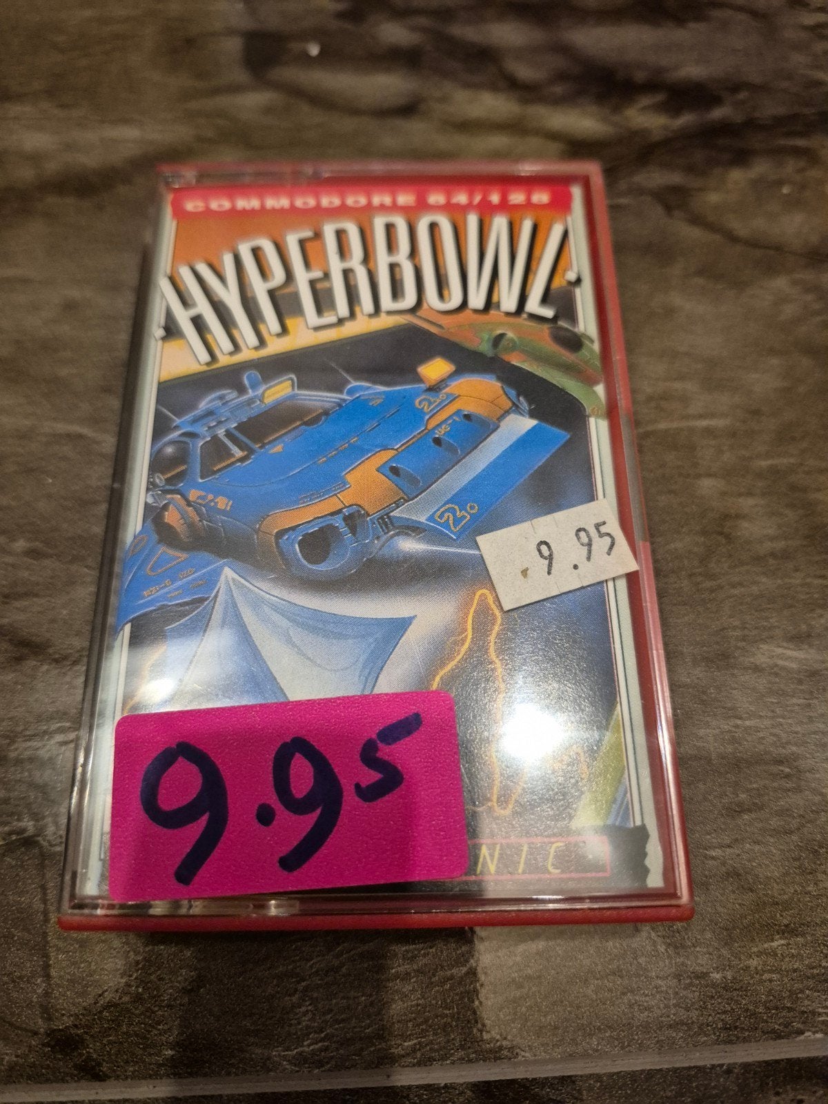 Commodore 64 C64 Spel: Hyperbowl (Cassette), 1 speler, Ophalen of Verzenden, Gebruikt, Racen en Vliegen