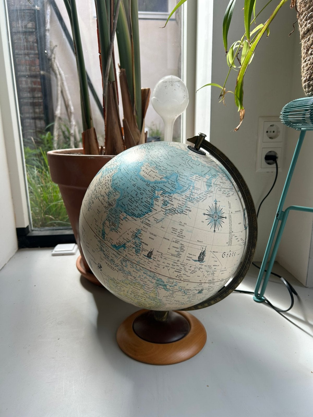 Weteldbol lamp, Ophalen of Verzenden, Zo goed als nieuw