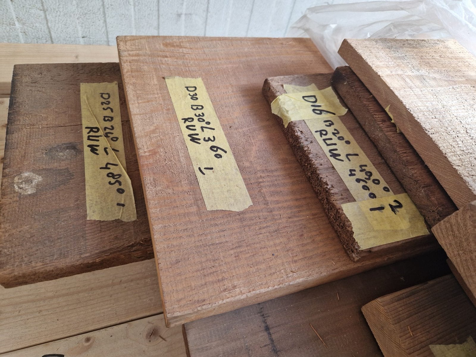Red ceder planken, Ophalen, Minder dan 25 mm, Nieuw, Plank