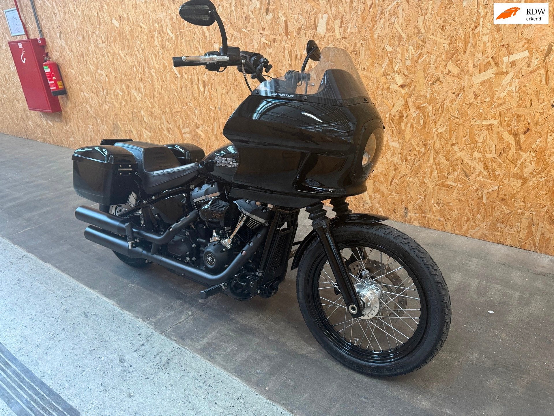Harley Davidson Street Bob 107 clubstyle 5hd zwart, Motoren, 1745 cc, Chopper, ABS, Handgeschakeld