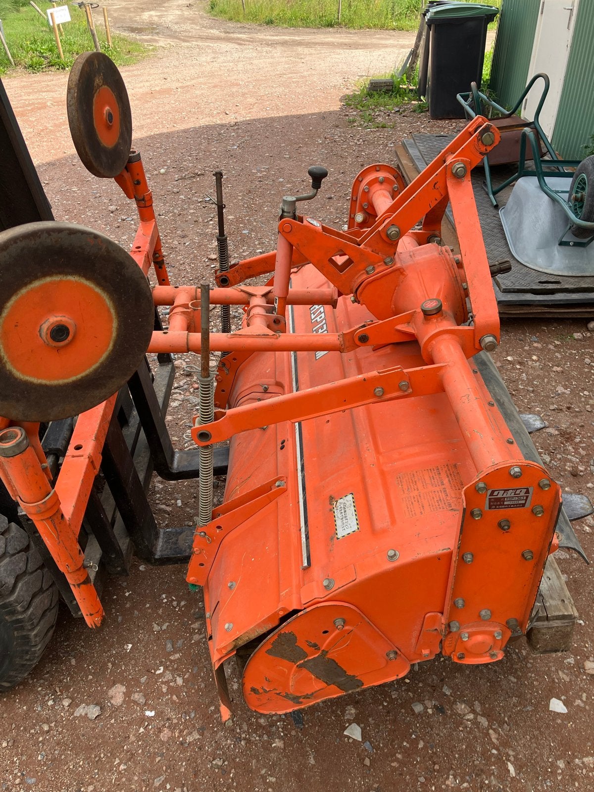 KUBOTA RSP1363M Grondfrees - minitractor, Ophalen, Akkerbouw, Grondbewerking