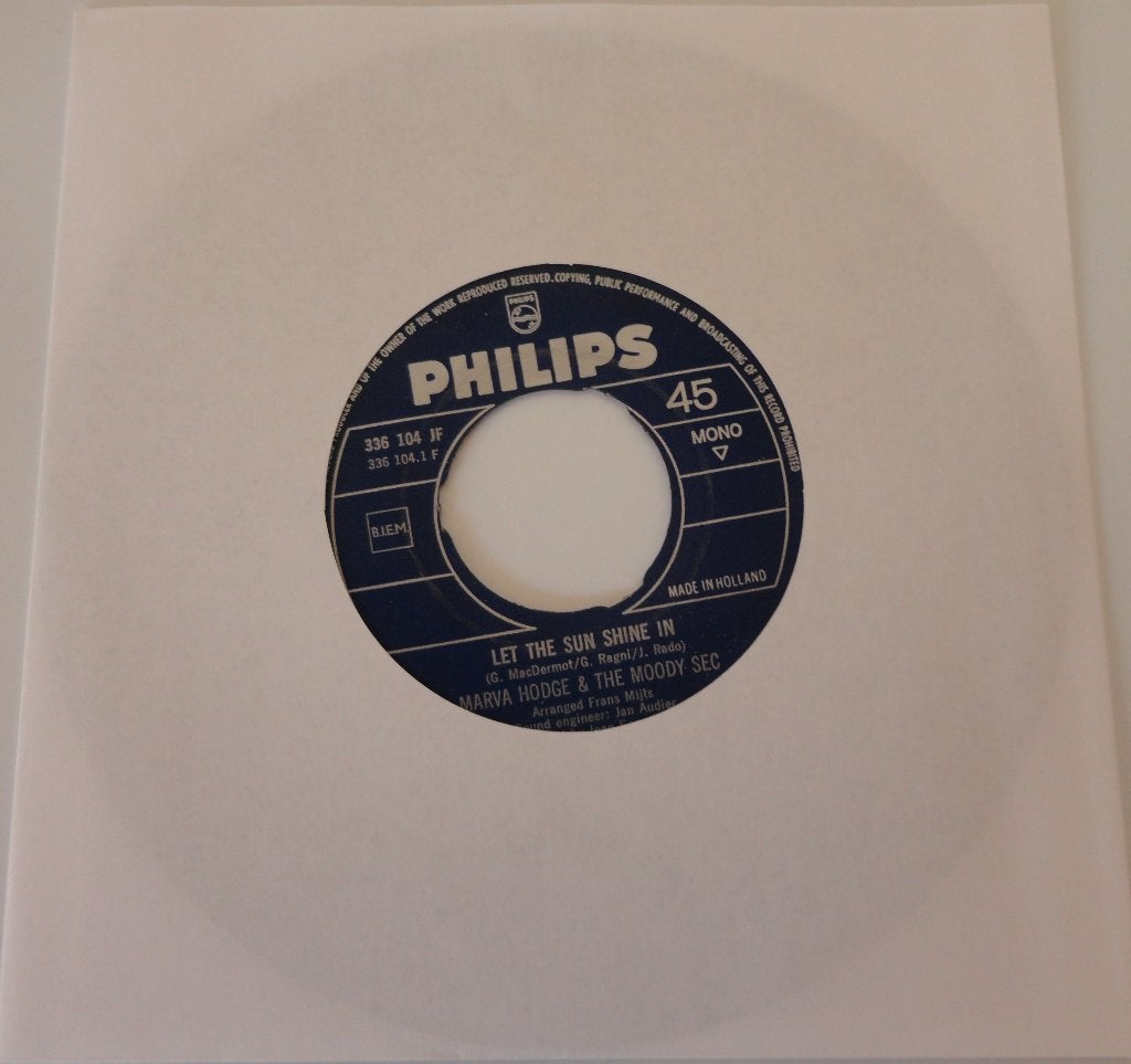 Marva Hodge & The Moody sec > Let the sun shine in, Ophalen of Verzenden, Gebruikt, Pop