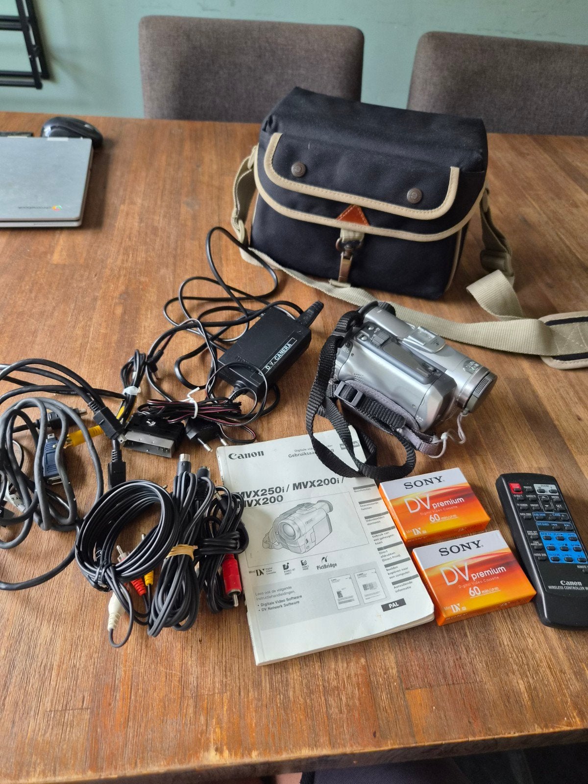 Canon MVX250i MiniDV Camcorder met accessoires, Mini dv, Gebruikt, Canon, 20x of meer