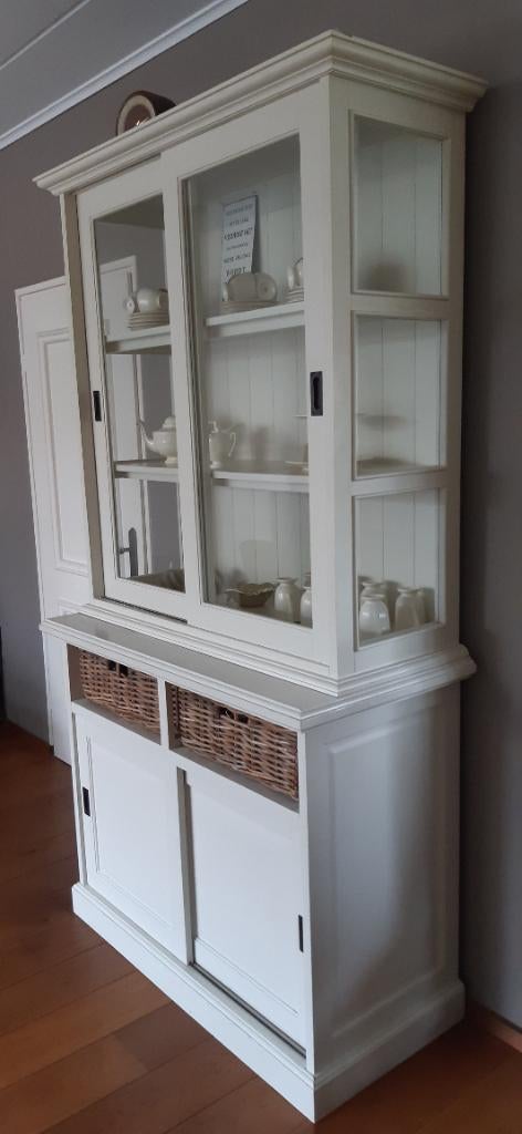 Vitrine kast, Ophalen, Gebruikt, 200 cm of meer, Landelijk