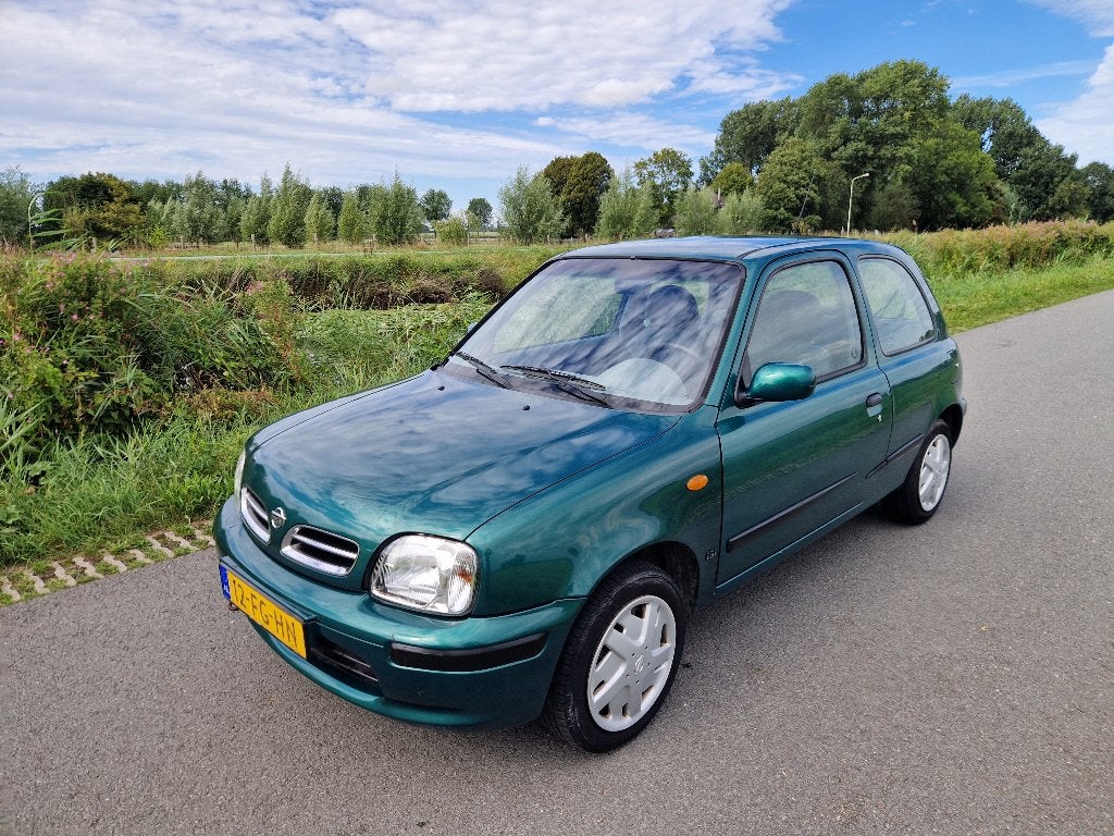 Nissan Micra 1.3 i Airco Net Nieuwe APK Uniek Lage Km Stand!, Voorwielaandrijving, Euro 5, 74 pk, 750 kg