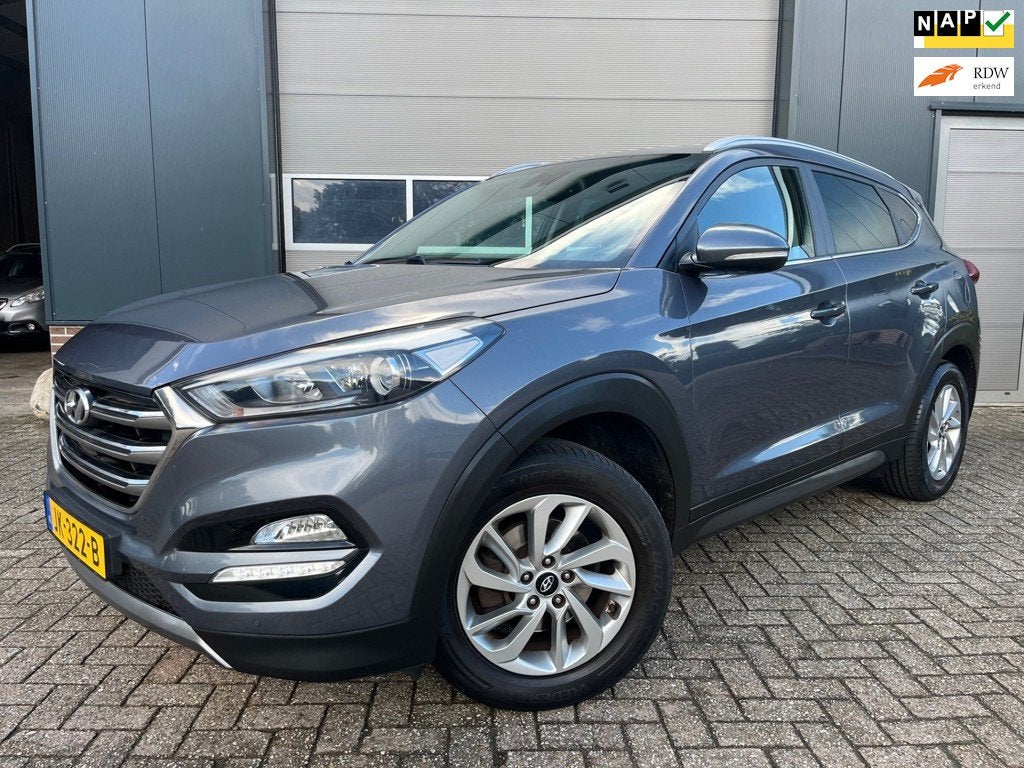 Hyundai Tucson 1.6 GDi Camera-PDC-Navigatie-LM-Stoelverwarmi, Auto's, Voorwielaandrijving, Gebruikt, 4 cilinders, 132 pk
