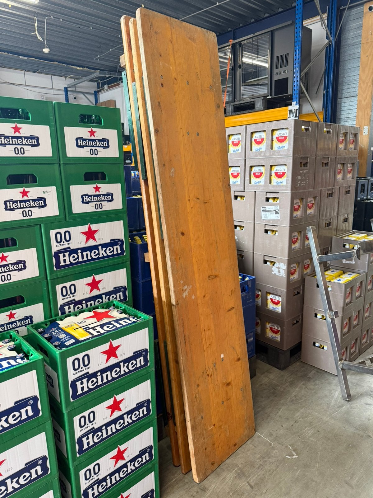 Bierbanken set (zware kwaliteit), Ophalen of Verzenden, Zo goed als nieuw