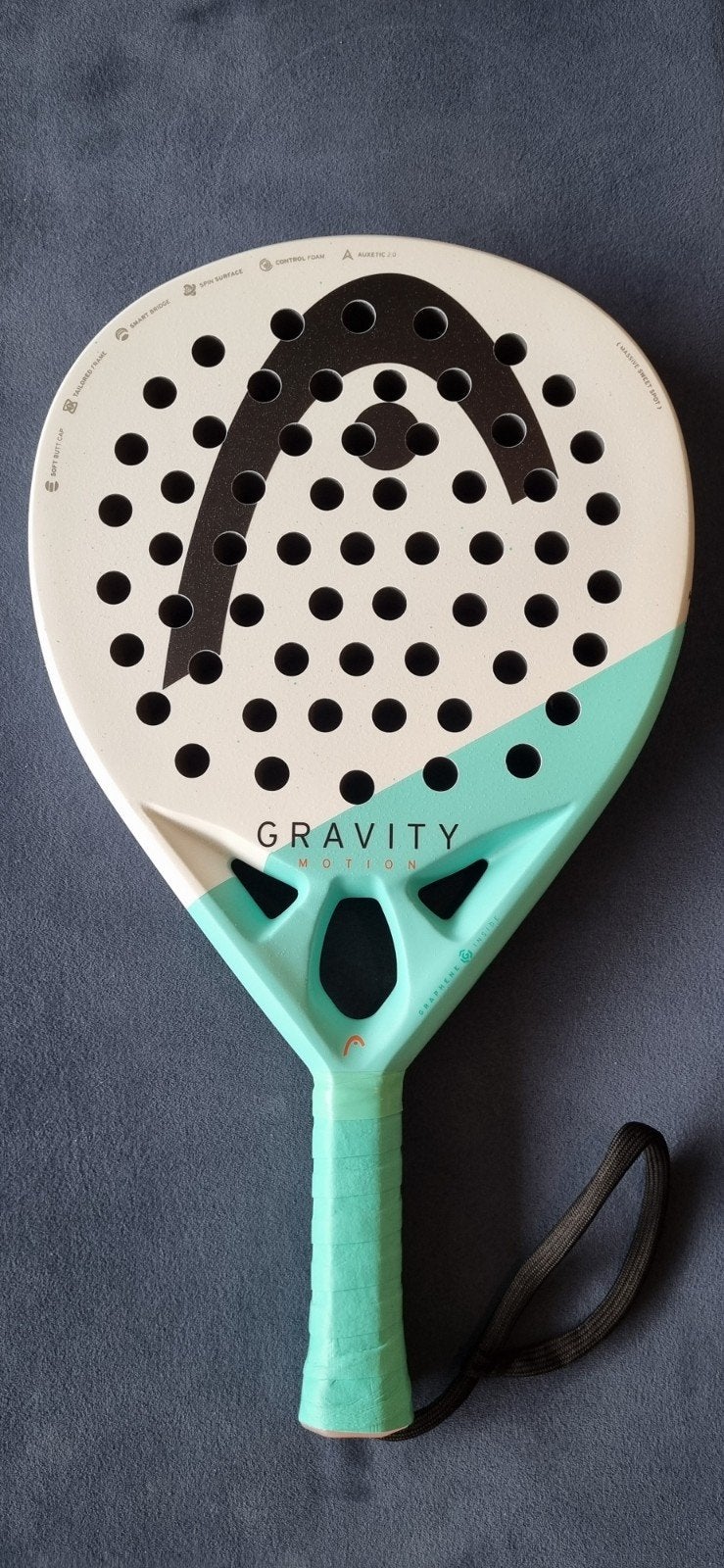 Head Gravity Motion Padel Racket - Zo goed als nieuw, Sport en Fitness, Ophalen of Verzenden, Zo goed als nieuw, Padelracket