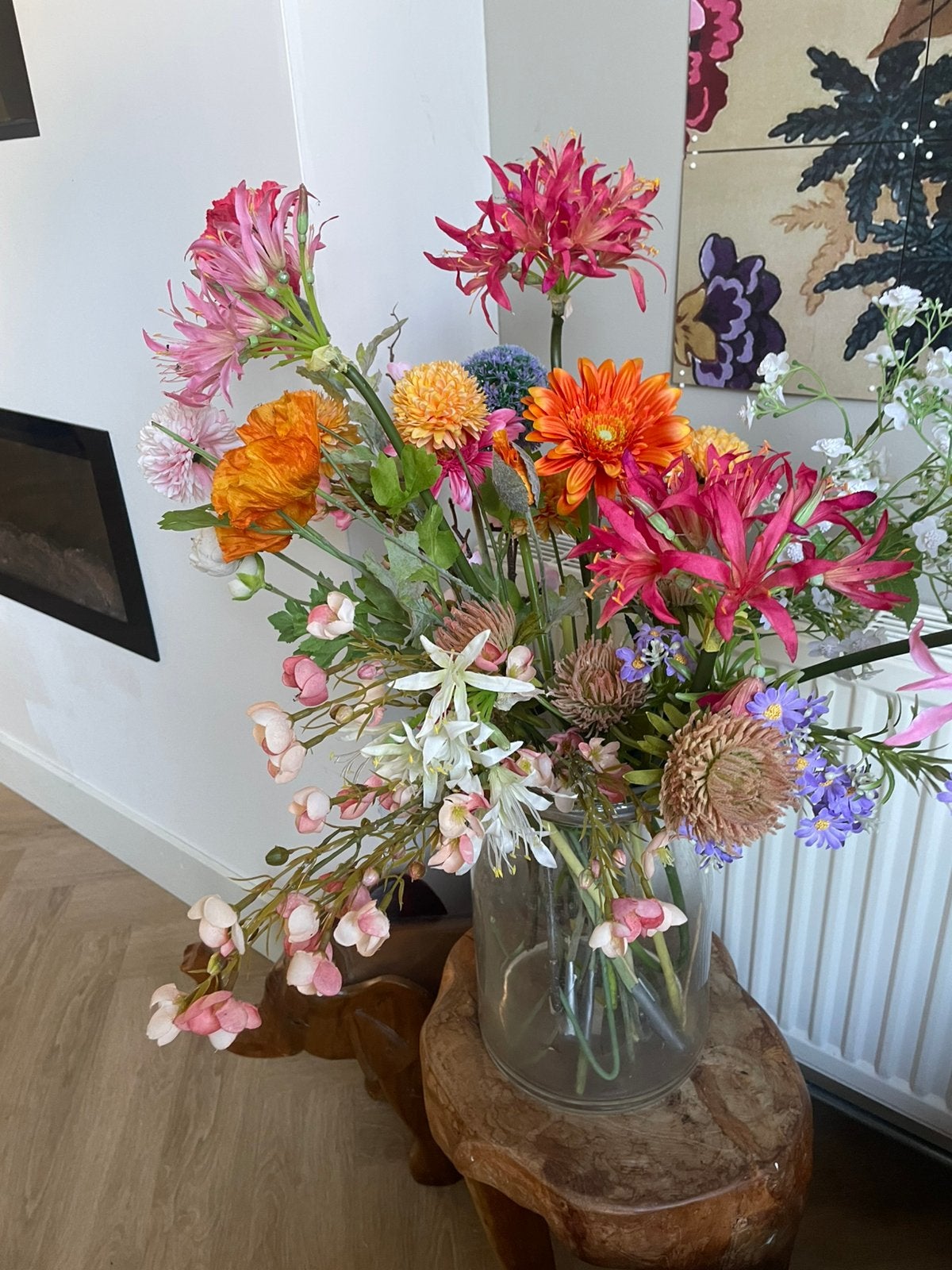 Kunstbloemen, Ophalen, Zo goed als nieuw
