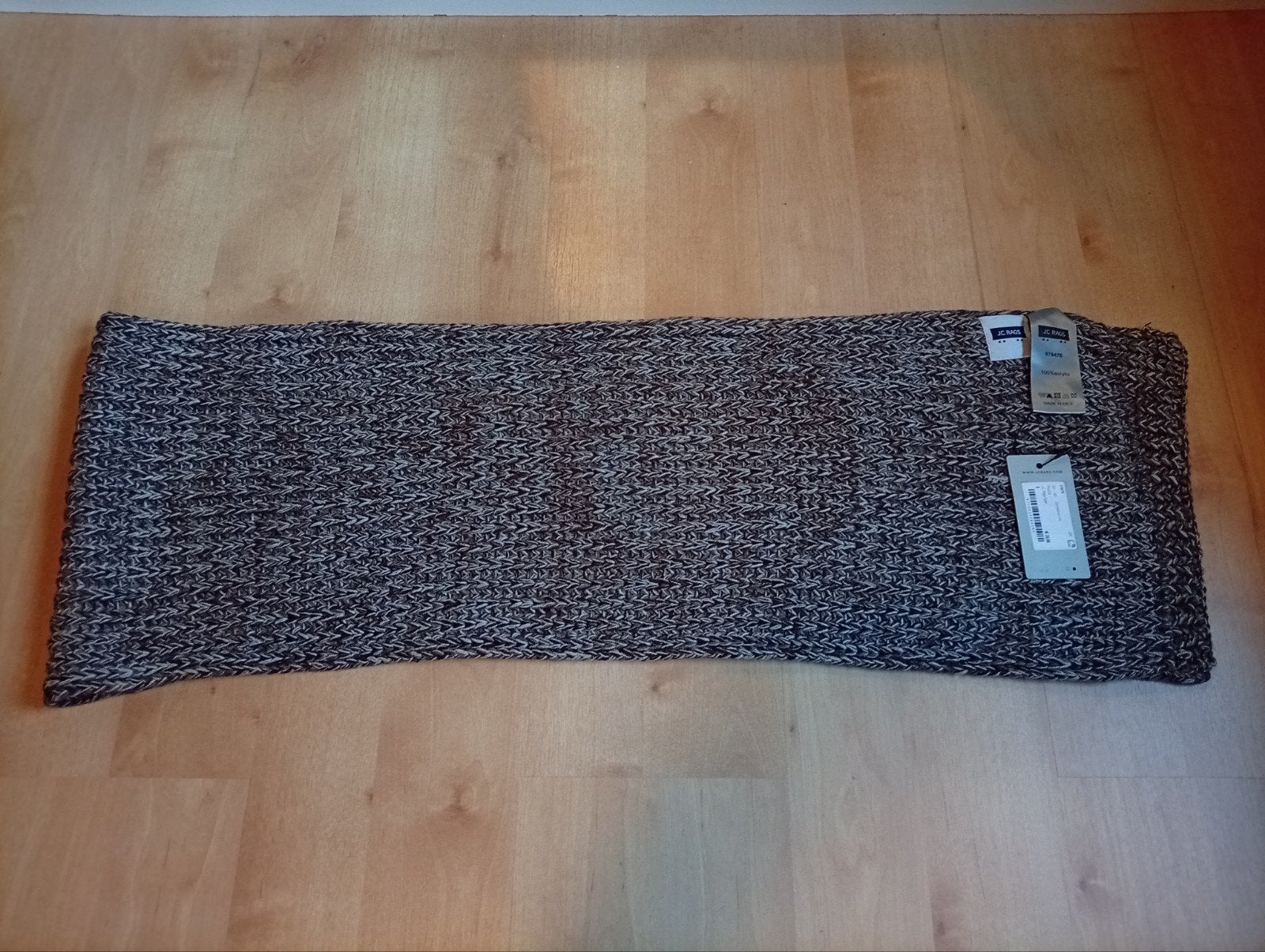 Jc rags heren sjaal, Maat 48/50 (M), Nieuw, Sjaal, Jc rags