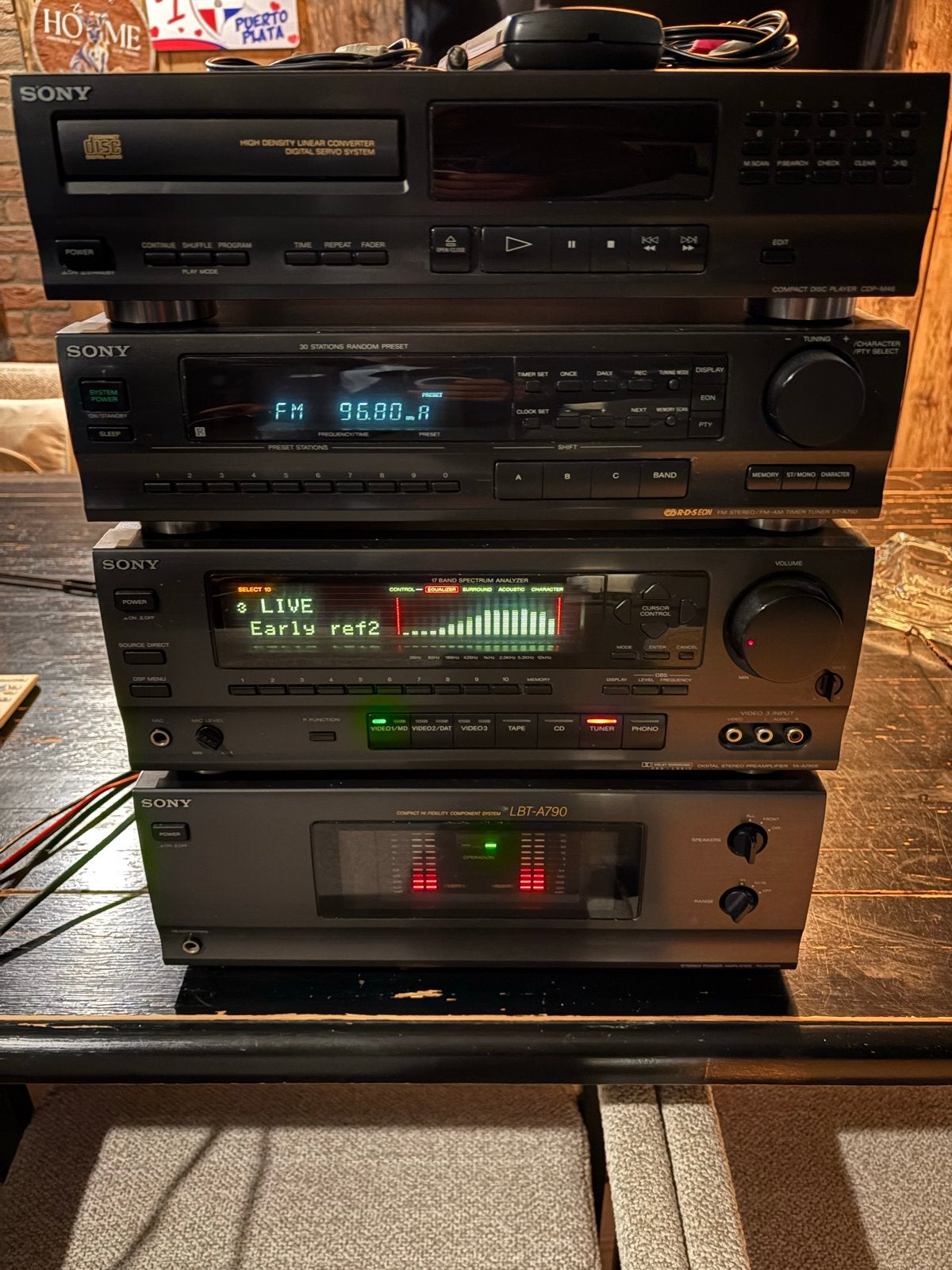 Sony LBT-A790 Hifi Set met Speakers, Gebruikt, Sony, Cd-speler, Losse componenten