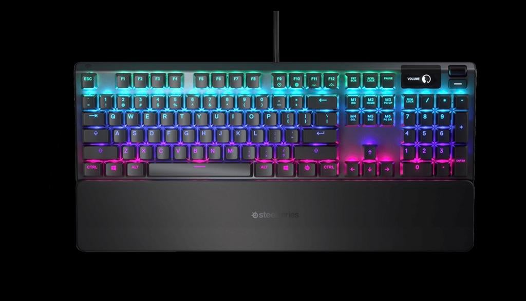 Steelseries apex 5 gaming in nieuwstaat, Gaming toetsenbord, Ophalen of Verzenden, Zo goed als nieuw, Qwerty