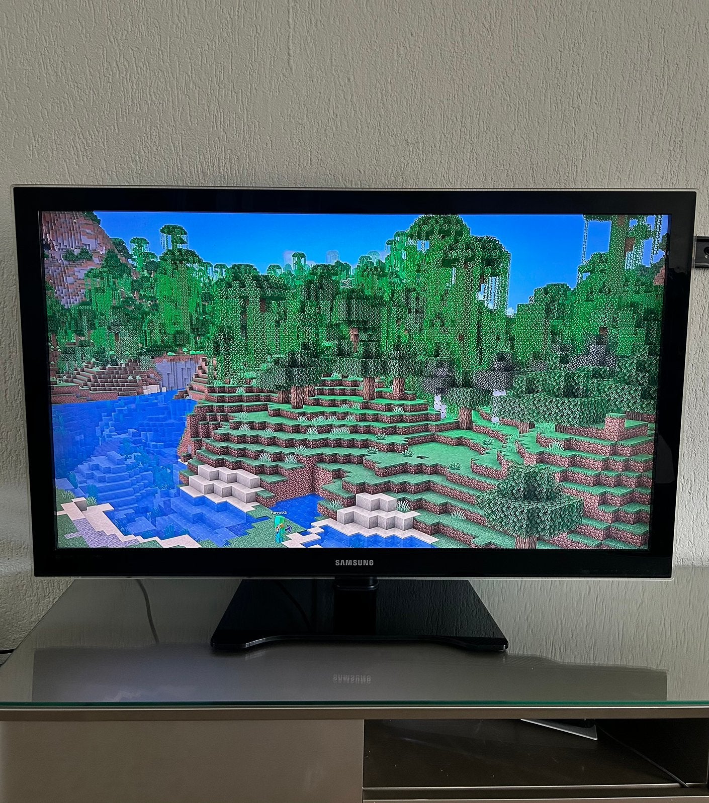 Samsung tv, 50 Hz, LCD, Ophalen of Verzenden, Zo goed als nieuw