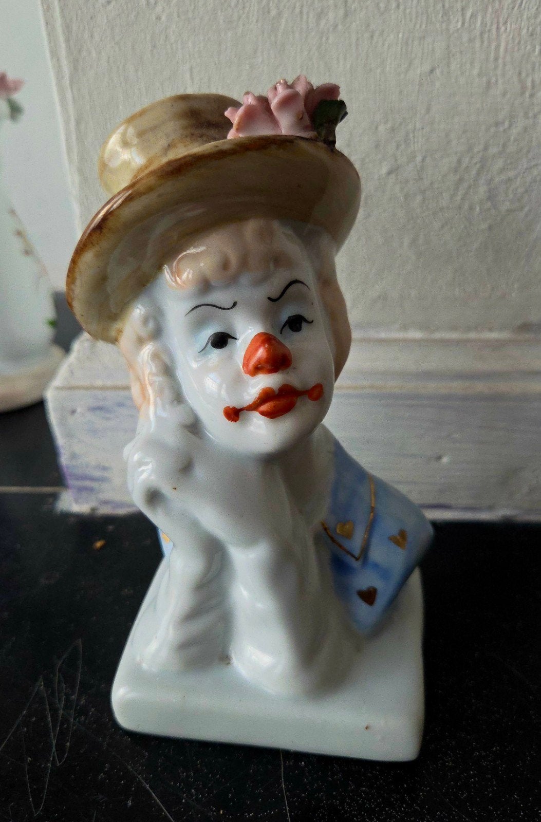 Judy Garland keramiek  vaasje 'be a clown' 16 cm, Ophalen of Verzenden, Zo goed als nieuw