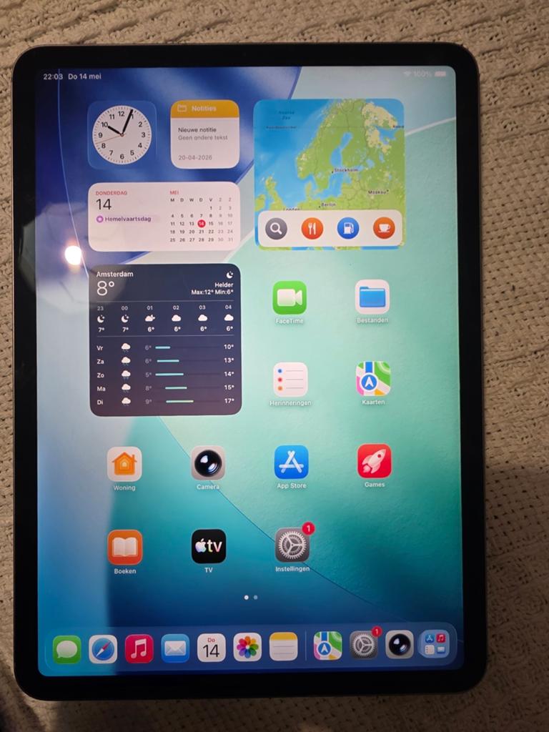 ipad Pro (11 inch) (4e generatie) 256GB, Apple iPad, 11 inch, Ophalen of Verzenden, Zo goed als nieuw