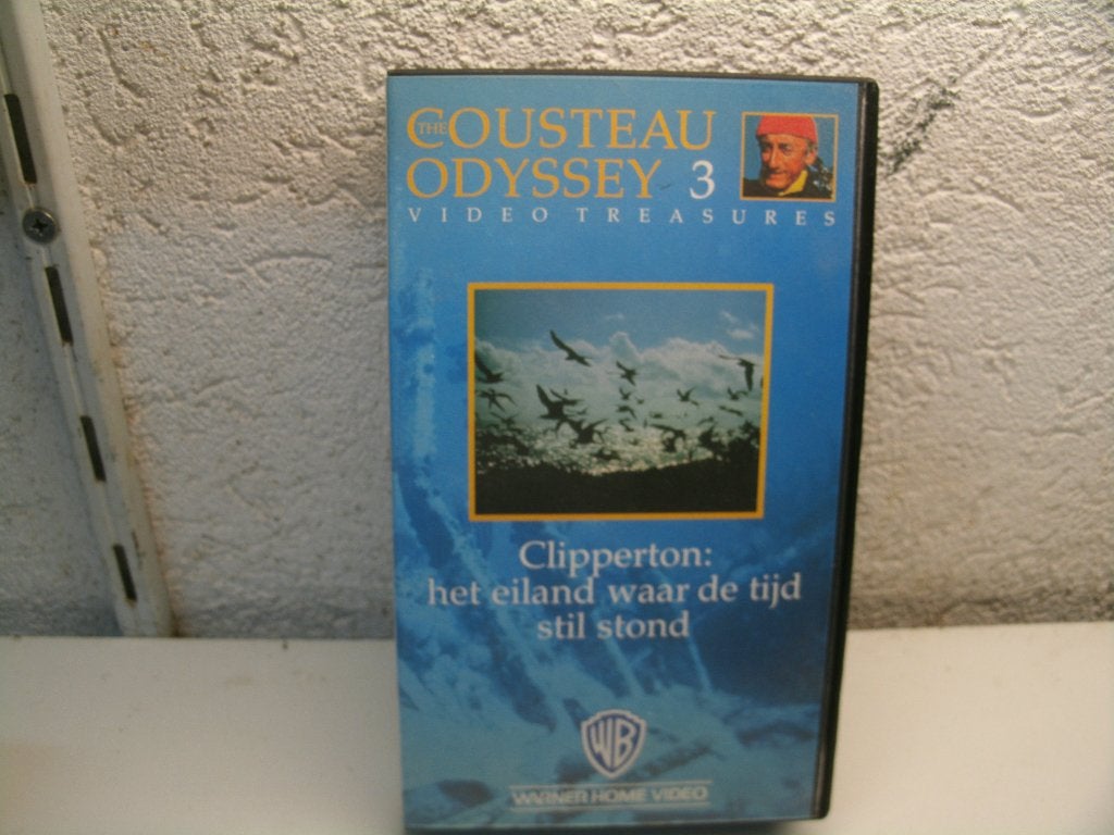 vhs 108a clipperton het eiland waar de tijd stil stond, Alle leeftijden, Ophalen of Verzenden, Zo goed als nieuw