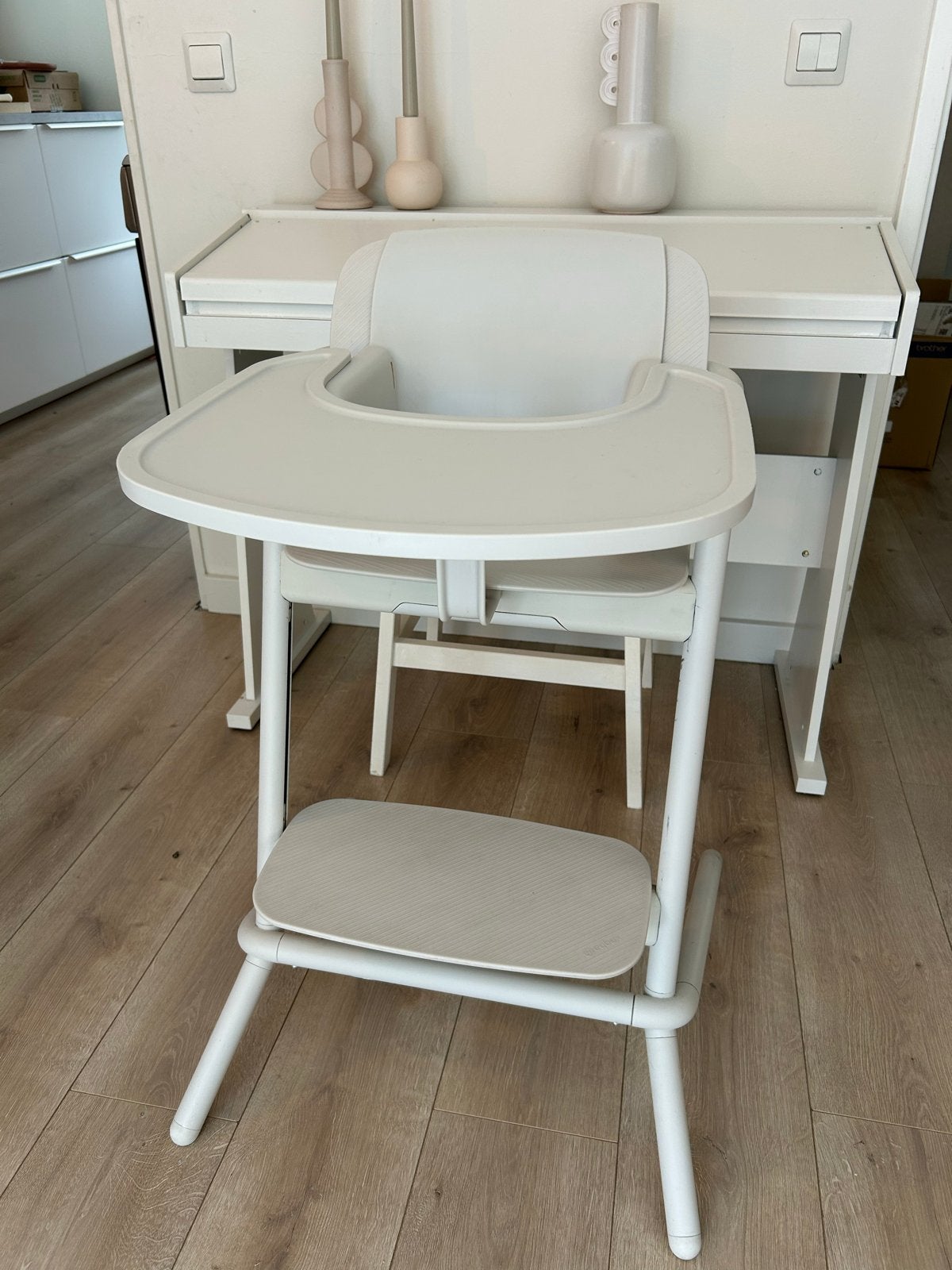 Cybex Lemo kinderstoel met babyzitje en kussens, Ophalen, Stoelverkleiner, Gebruikt, Meegroeistoel