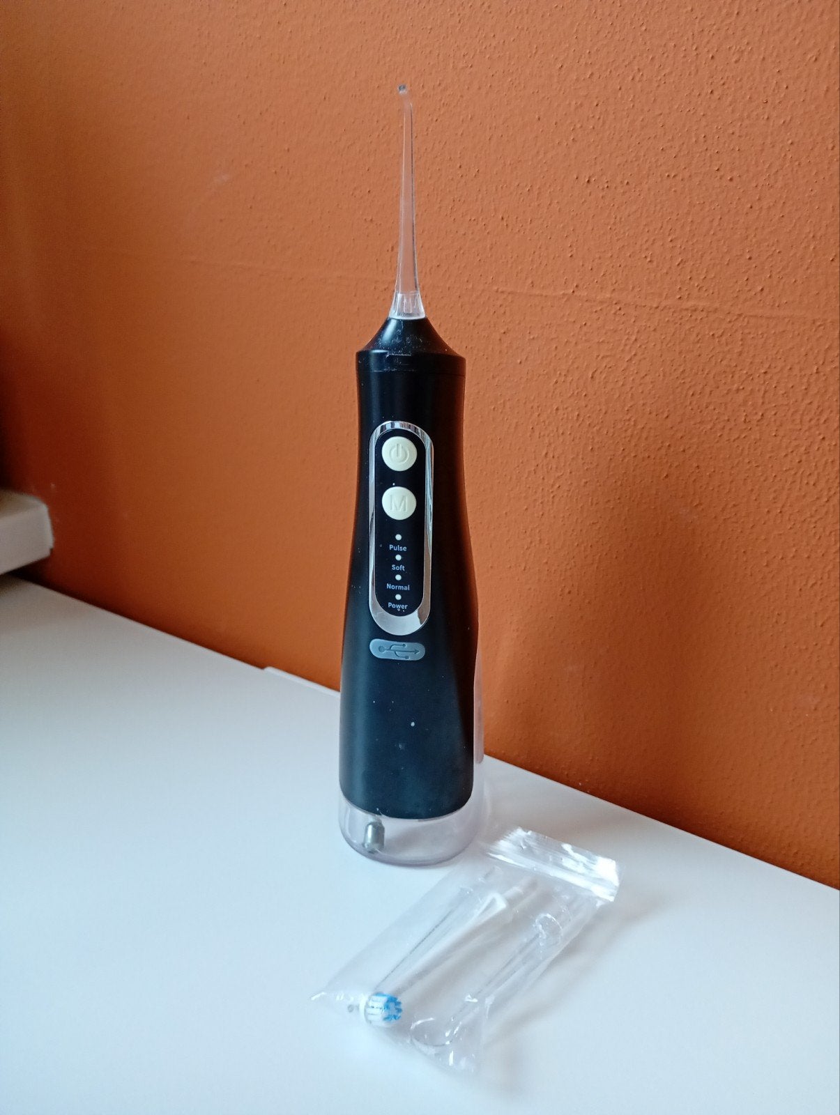 Draagbare Waterflosser met Opzetstukken, Ophalen of Verzenden, Zo goed als nieuw, Mondverzorging