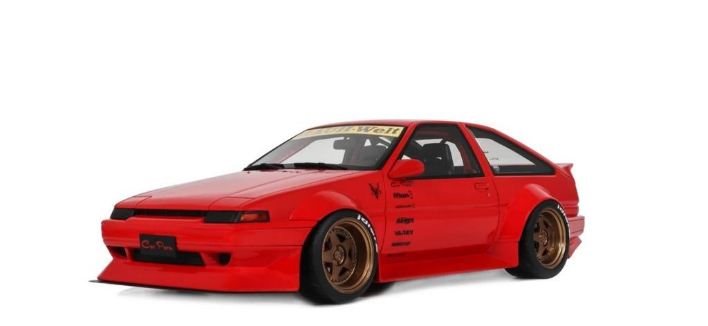 Toyota AE86 schaal 1:18 ottomobile, Hobby en Vrije tijd, Modelauto's | 1:18, Ophalen of Verzenden, Zo goed als nieuw, OttOMobile