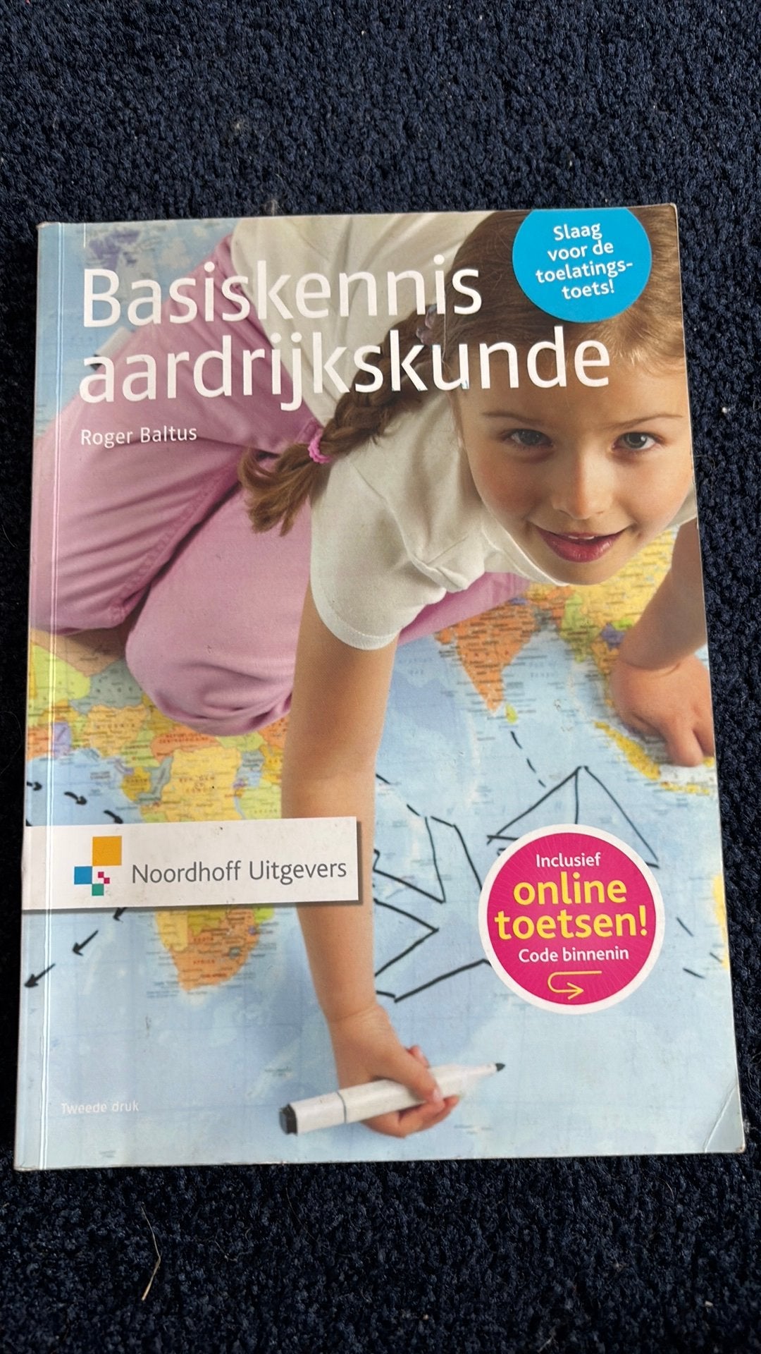 Basiskennis aardrijkskunde - Roger Baltus (Tweede druk), Roger Baltus, Ophalen of Verzenden, Zo goed als nieuw, Gamma