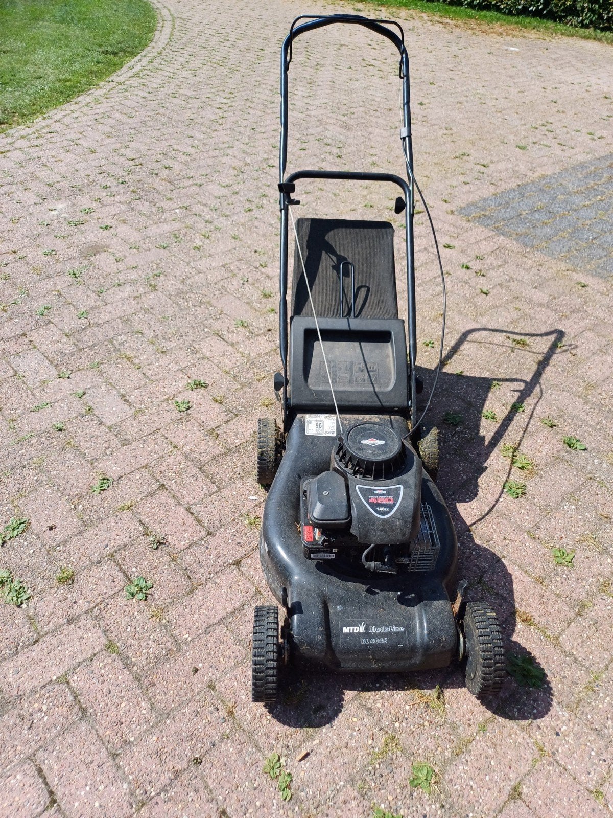 MTD Black-Line BL 4046 Benzine Grasmaaier, Cirkelmaaier, Gebruikt, MTD Black-Line, Ophalen of Verzenden